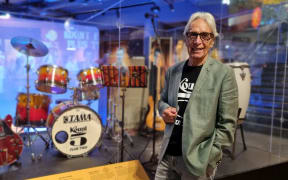 John Paki Paki says tears were shed when group members saw their original stage set up on show at the exhibition opening.