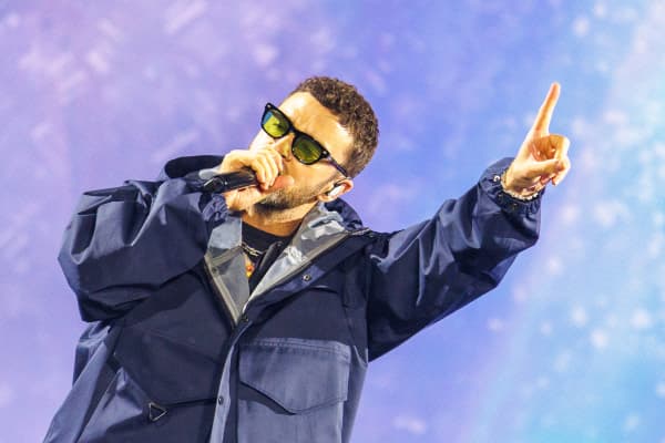 12 July 2025, Berlin: Singer Justin Timberlake sings on stage at the Lollapalooza Festival Berlin on the grounds of the Olympiastadion.