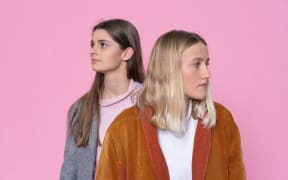 Natalie Hutton and Minnie Robberds 
who are "There's a Tuesday"