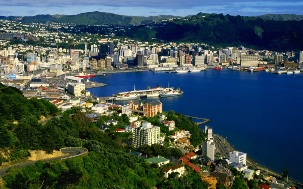 Wellington Harbour.
