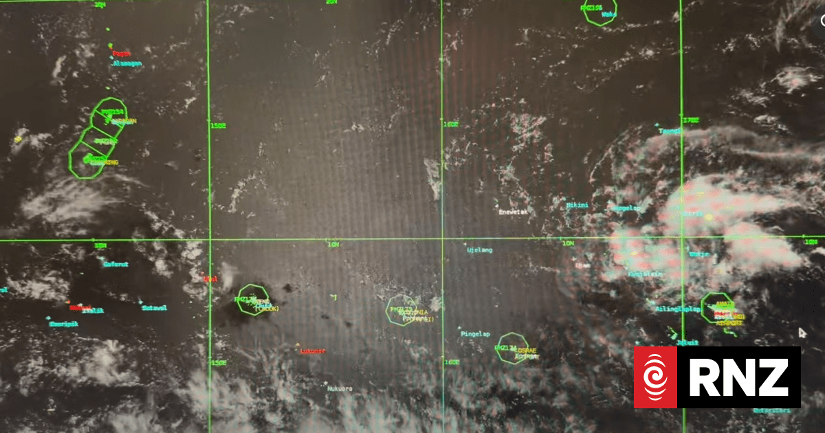 Weather officials monitoring tropical disturbance near Marshall Islands