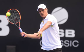 New Zealand tennis player Finn Tearney.