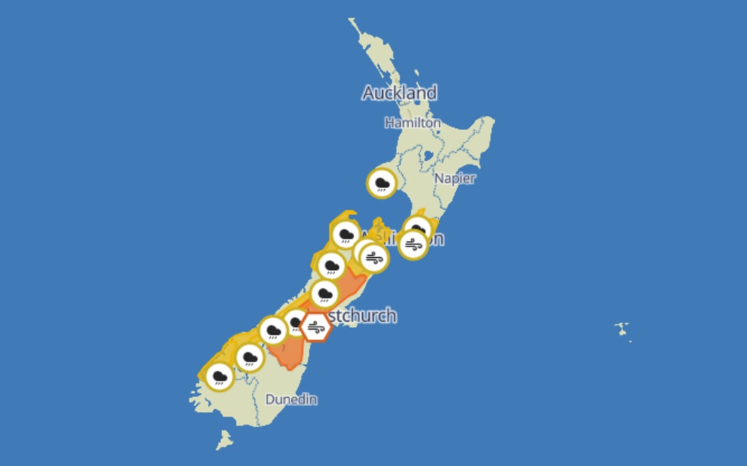 MetService's Severe Weather Watch.