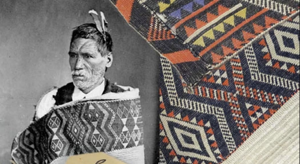 Rewi Maniapoto and his cloak