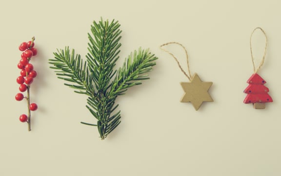 christmas holly decoration