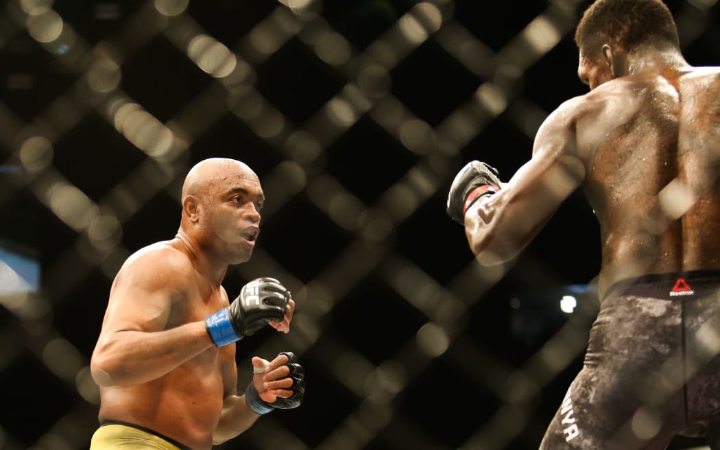 Anderson Silva against Israel Adesanya.