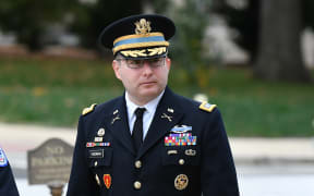 National Security Council Director for European Affairs Alexander Vindman arrives for a closed-door deposition at the US Capitol in Washington, DC on 29 October, 2019.