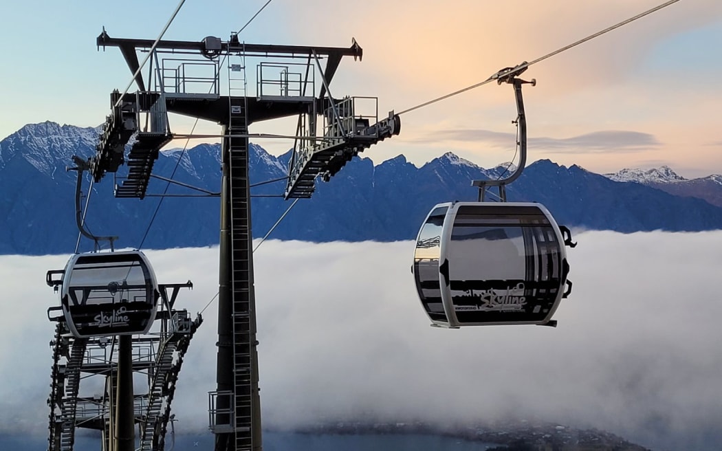 The new Skyline Queenstown Gondola.