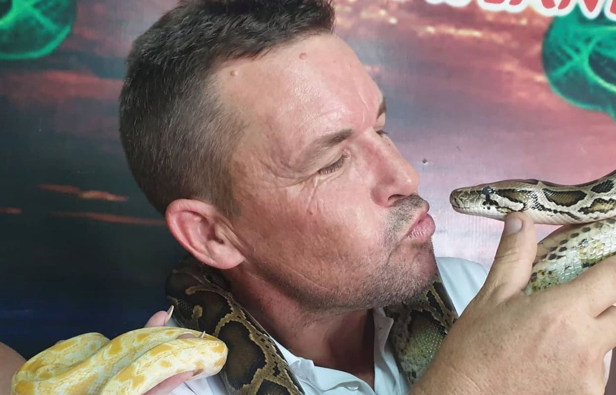 Sean Cade is the owner of Australian Snake Catchers in NSW.