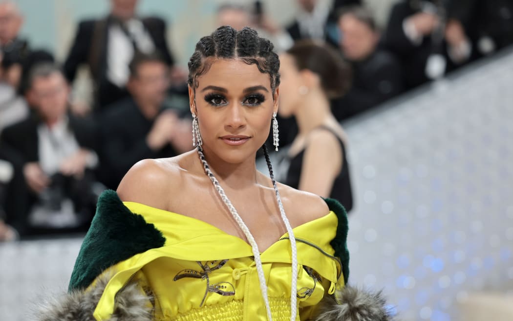 NEW YORK, NEW YORK - MAY 01: Ariana DeBose attends The 2023 Met Gala Celebrating "Karl Lagerfeld: A Line Of Beauty" at The Metropolitan Museum of Art on May 01, 2023 in New York City. (Photo by Jamie McCarthy/Getty Images)