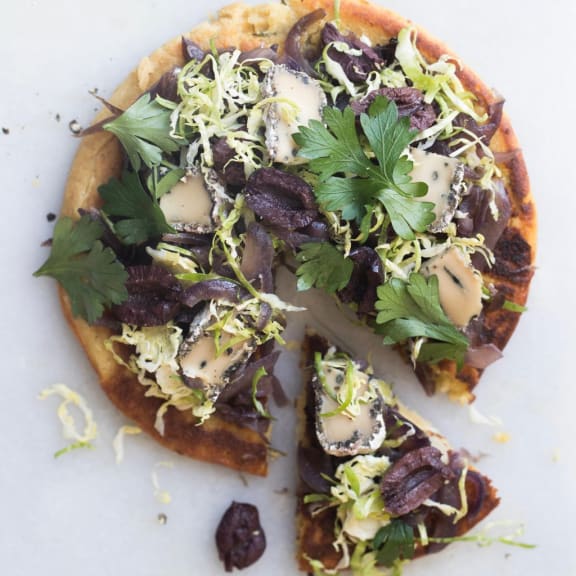 Socca flatbreads from Little Bird Organics