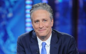 Jon Stewart hosts "The Daily Show with Jon Stewart" #JonVoyage on August 6, 2015 in New York City. Brad Barket/Getty Images for Comedy Central/AFP