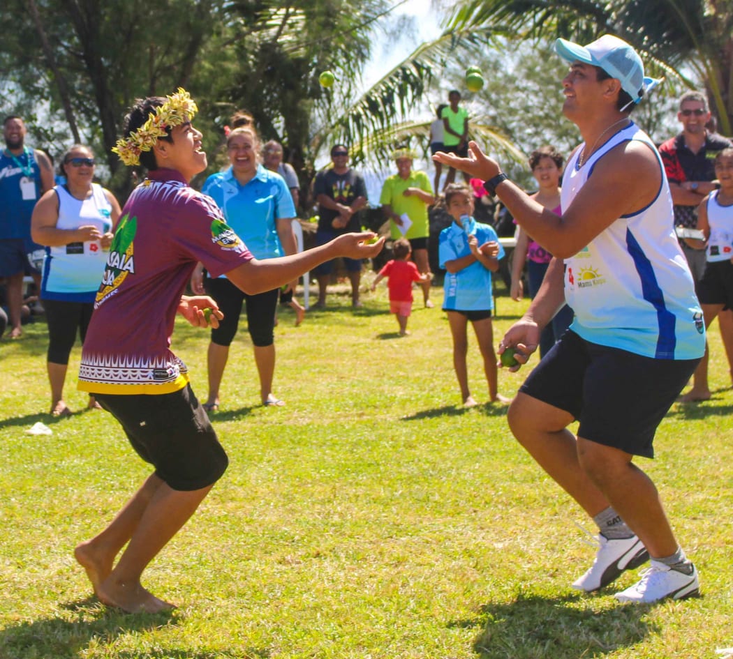 The juggling competition was targeted towards Cook Islands youth.