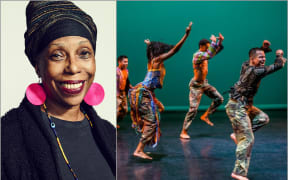 Image of Lula Washington and one from the company's performance.