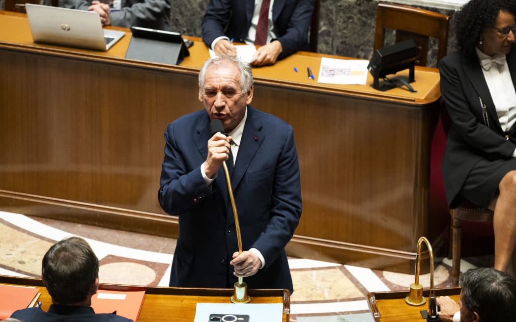 France's Prime Minister Francois Bayrou during the parliamentary extraordinary session prior to a confidence vote over the government s austerity budget, at the National Assembly in Paris on 8 September, 2025.