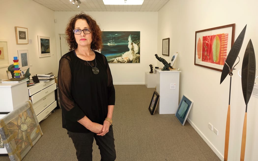 Barbara Speed, director of Diversions Gallery in Picton