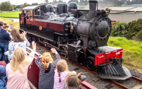 The train from Glenbrook Vintage Railway.