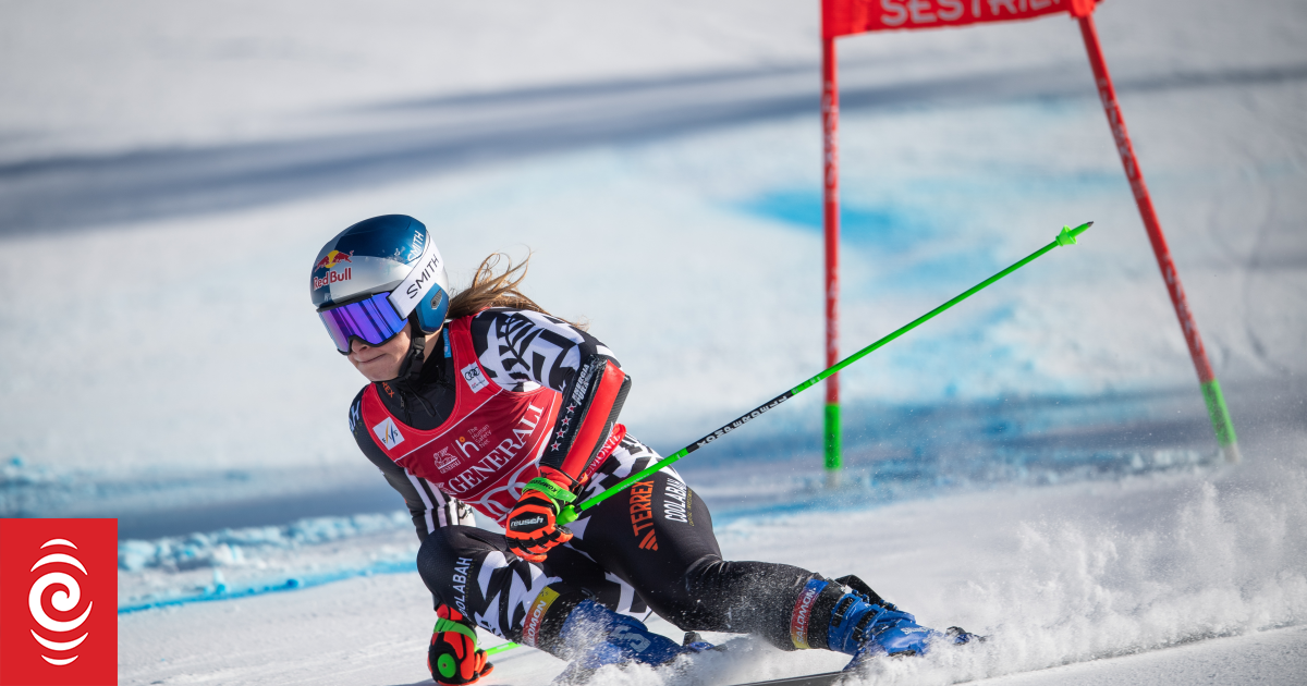 Alice Robinson follows slalom win with another podium finish