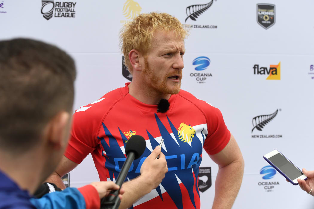 Great Britain captain James Graham.