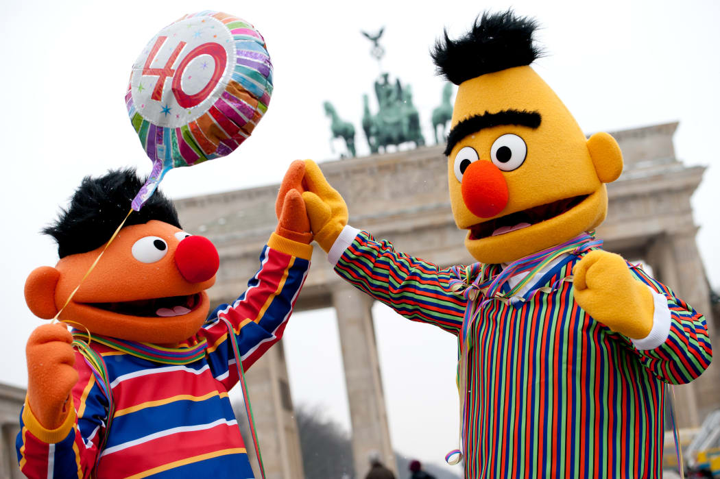 Sesame Street characters Bert and Ernie