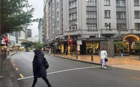 Wind and rain in Wellington