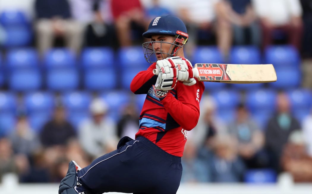 England batsman Alex Hales.