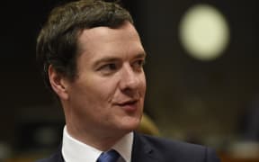 British Chancellor of the Exchequer George Osborne.