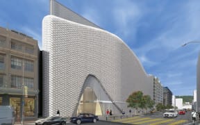 The planned new building, as seen from Wakefield Street.