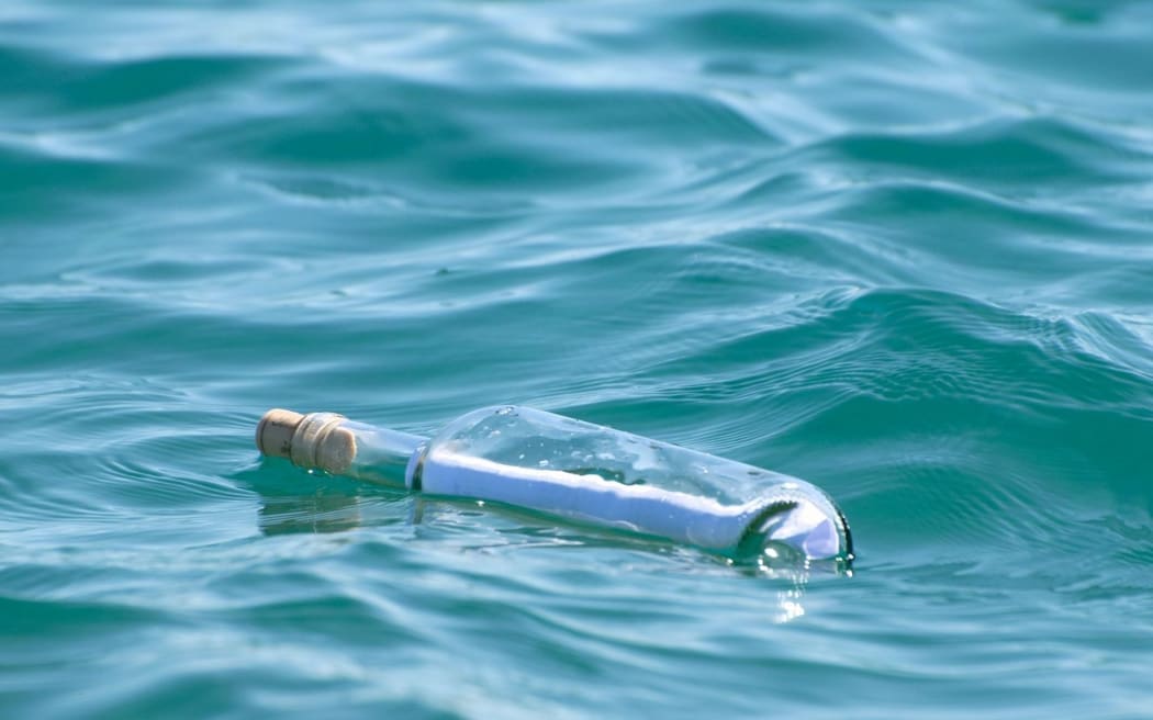 The bottle drifted on the North Sea for over 108 years (file photo).