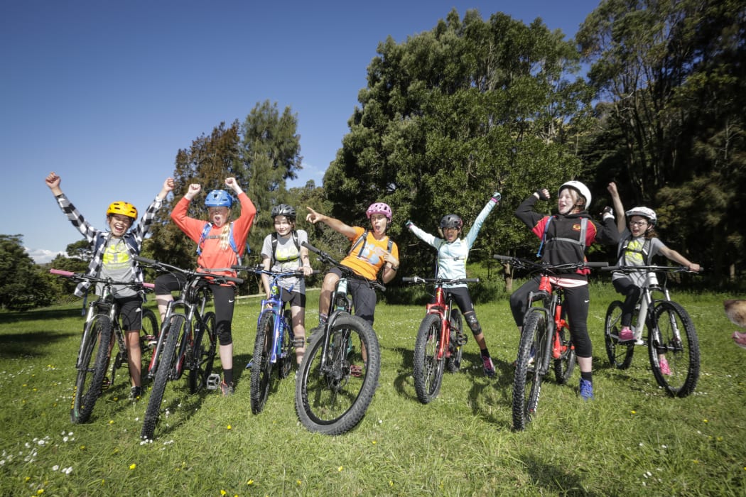 Ashley Peters, a is mountain biker instructor from WORD. WORD is a registered Non-Profit Organisation youth programe.