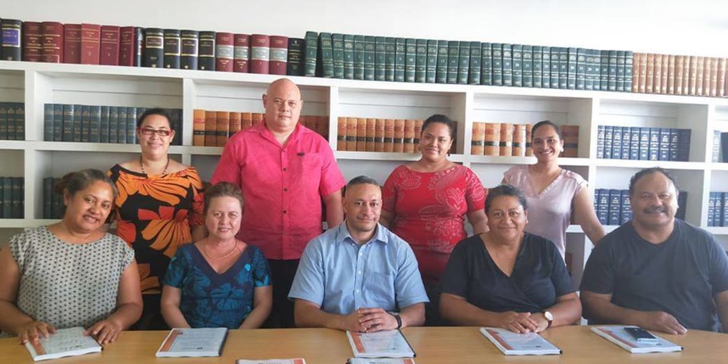 Senior members of the Samoa Law Society
