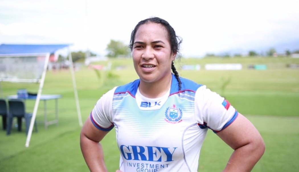 Manusina captain and number eight Nina Foaese.