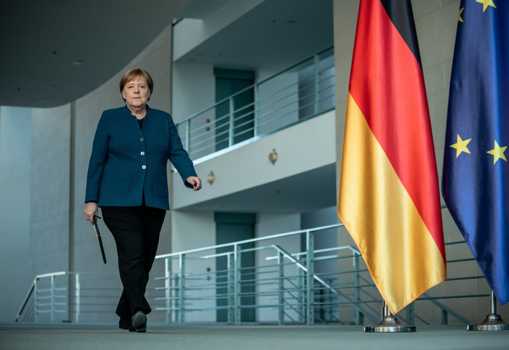 German Chancellor Angela Merkel