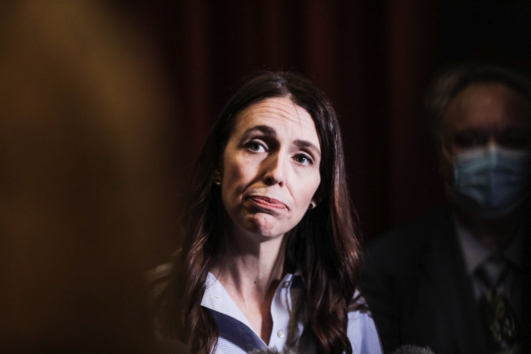 Prime Minister Jacinda Ardern visited the West Coast, which was damaged by severe weather early this month.
