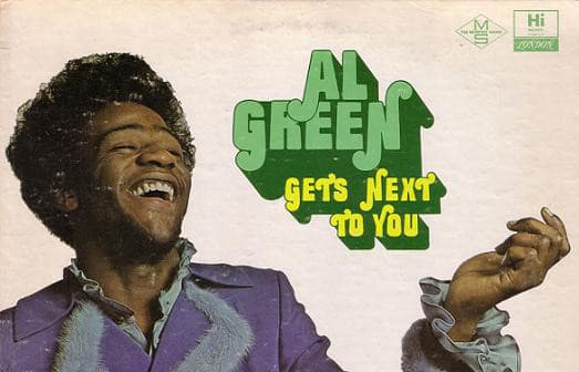 Al Green Get's Next To You album cover