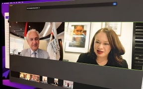 Ramallah Mayor Mayor Issa Kassis and Wellington Mayor Tory Whanau held an online meeting and silmultaneously signed the Friendly City Agreement.