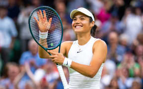 British tennis star Emma Raducanu.