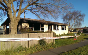 The Parklands house where Corey James died.