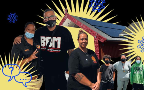 Manurewa marae's family fun day saw 338 people across the day including 104 children get vaccinated.