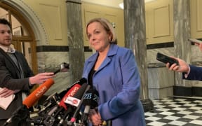 Judith Collins announces she has stripped the health portfolio from Michael Woodhouse and given it to Shane Reti.