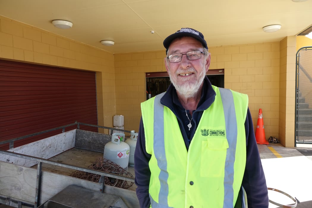 New Plymouth community work supervisor Mike Meagher and his charges have helped set up Womad for about six years.