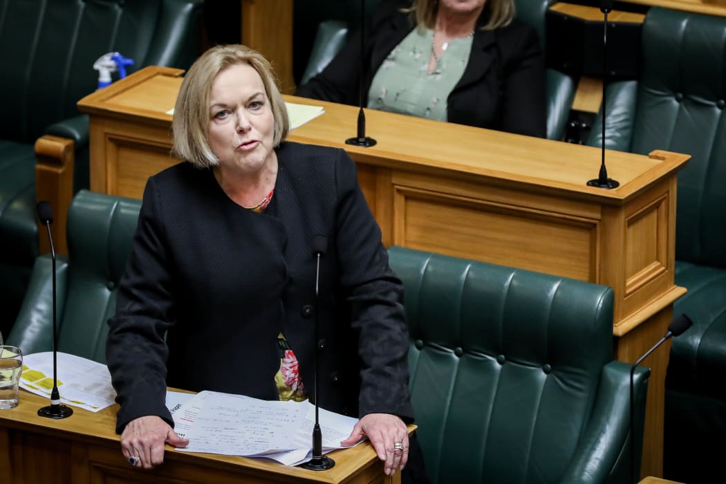 Judith Collins debating in the House