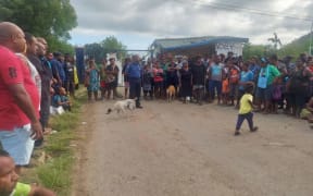 Many people on Kiriwina Island were injured in the violence