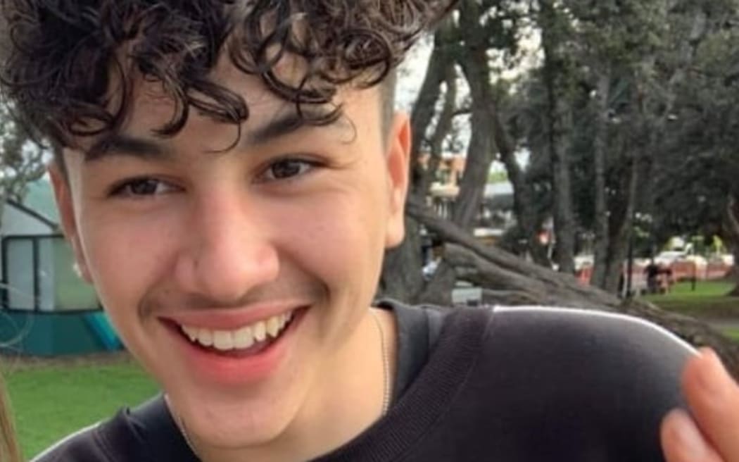 Karnin Petera, 15, died when he was swept away in a flooded cave during an outdoor education trip. Photo: Supplied