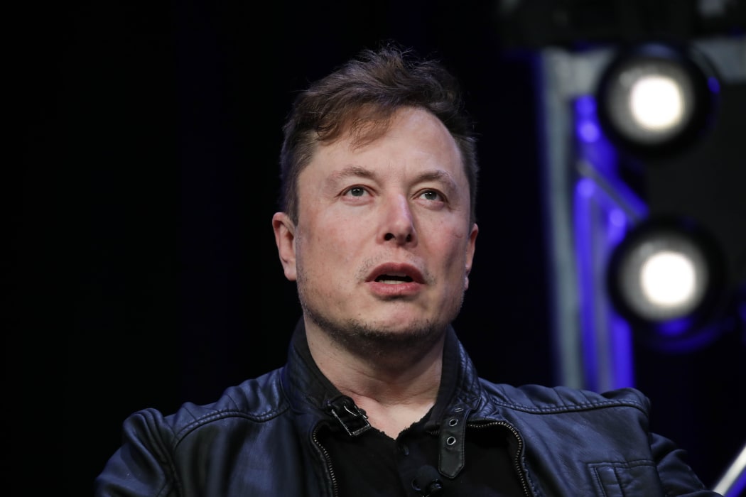 Elon Musk, during a conference earlier this year.