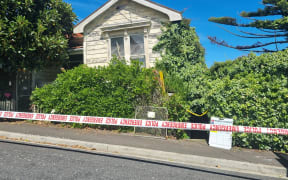 Police were called to assist Fire and Emergency after a blaze at a Creswick Terrace property in Wellington's Northland on 3 January, 2022.