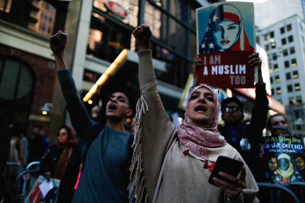 Thousands attended the I Am A Muslim Too rally in New York City.