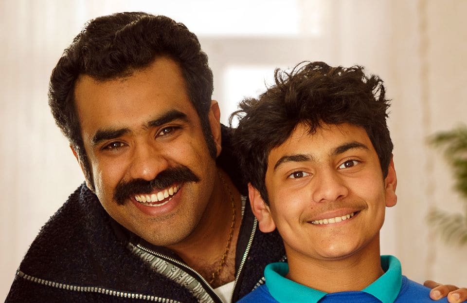 Pax Assadi and Kenus Binu in the TV series Raised by Refugees