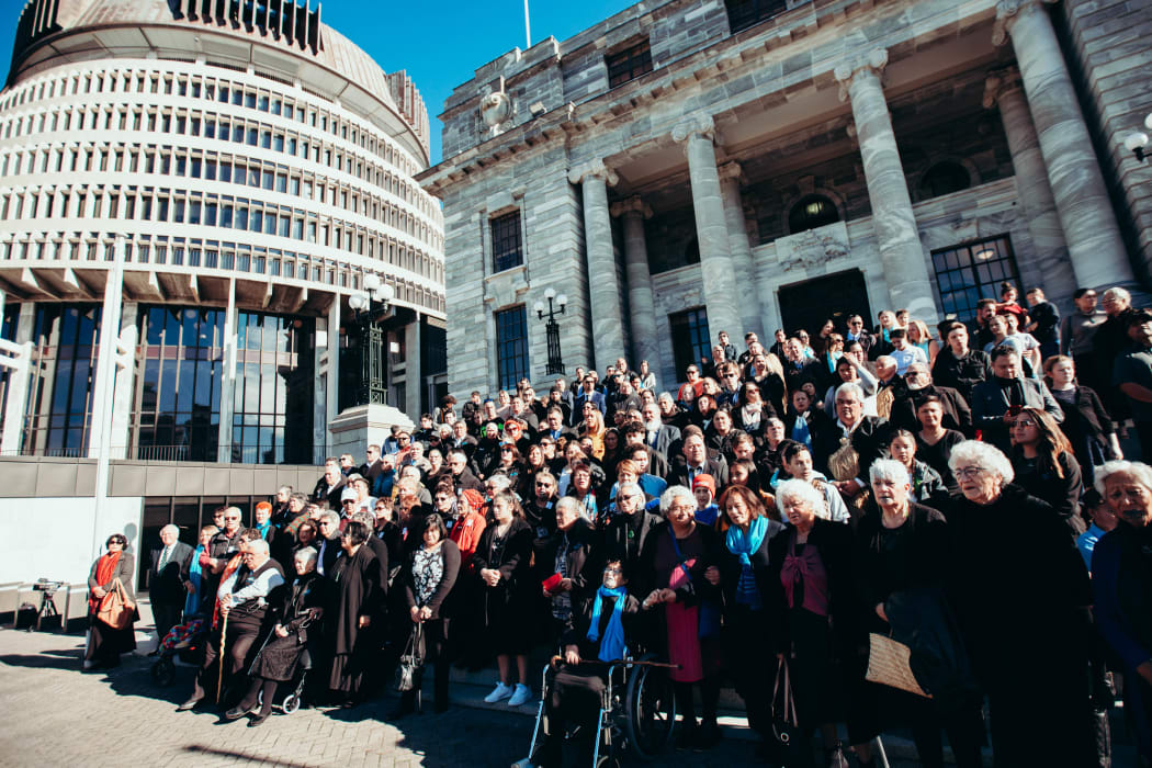 A parliamentary vote was witnessed by around 300 iwi from the central North Island.