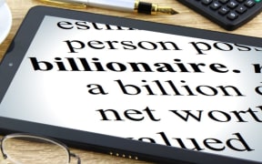 Dictionary definition of billionaire